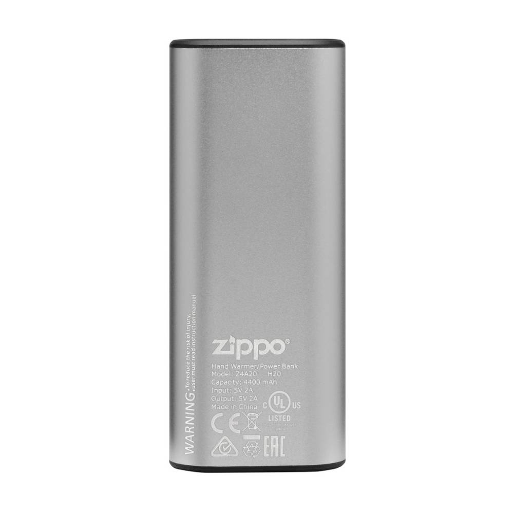 Перезаряжаемый грелка для рук Zippo + внешний аккумулятор (6 ч) — изображение 2